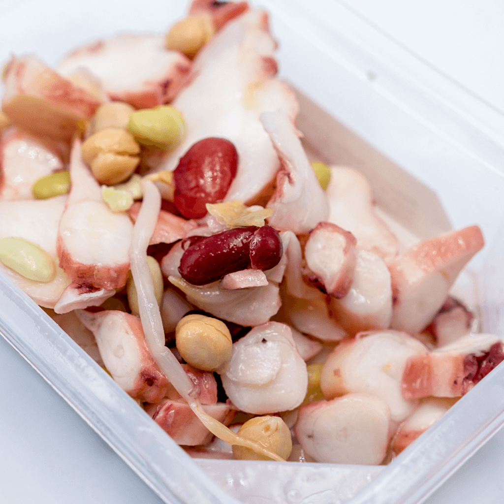 Tentacoli di Totano con Legumi
