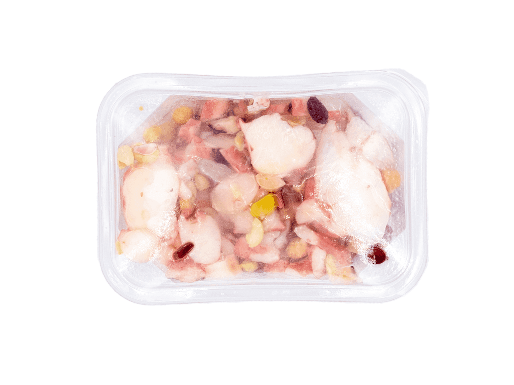 Tentacoli di Totano con Legumi